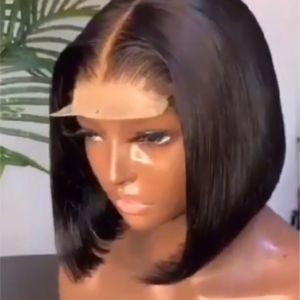 10 inches bob wig 4by4 closure wig
