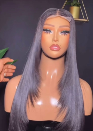 18 inches layered bonestraight 2by4 18 inches layered bonestraight 2by4 closure wig