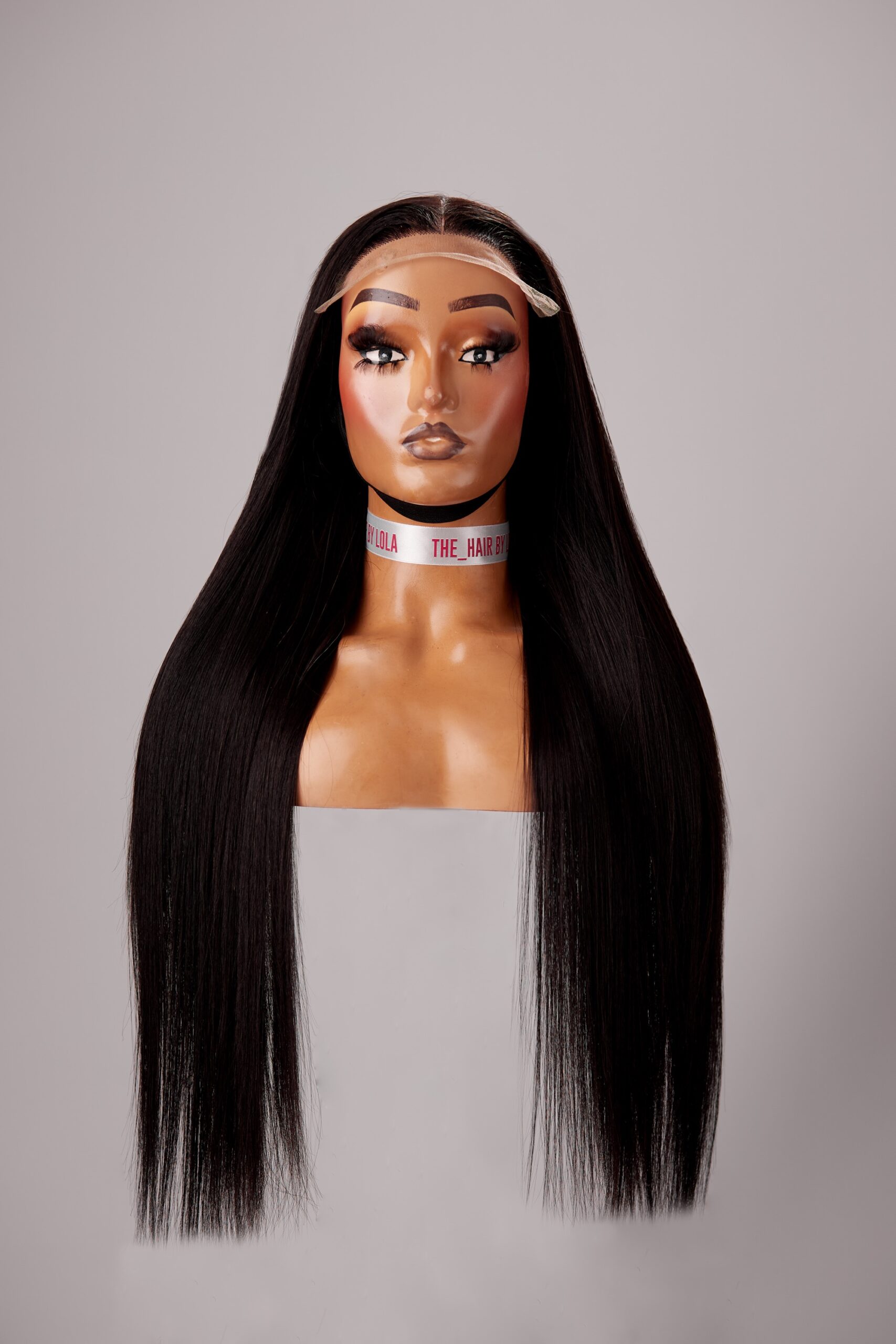 26 inches bonestraight 5by5 closure wig