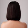 10 inches bonestraight 5by5 closure wig