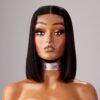 10 inches bonestraight 2by4 closure wig