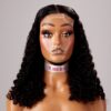 16 inches pixie curl 5by5 closure wig 250g
