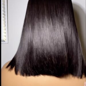 12 inches Sdd human hair 4by4 closure wig