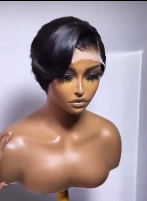 Closure pixie cut wig