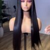 26 inches bonestraight closure wig