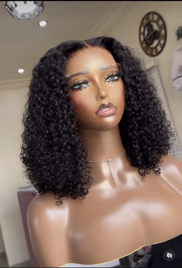 sdd factory pixie curl 5by5 closure wig ( 16, 18, 20 inches)