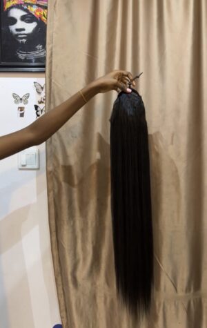 26 inches straight ponytail extensions