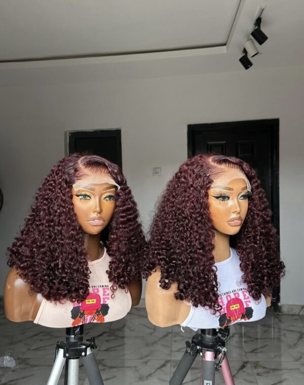 16 inches factory pixie 5by5 closure wig