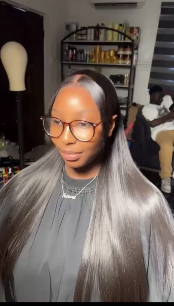 Frontal and ponytail combo