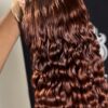 20 inches Sdd pixie curl 5by5 closure wig