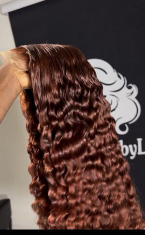 20 inches Sdd pixie curl 5by5 closure wig