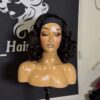 12 inches headband bounce wig