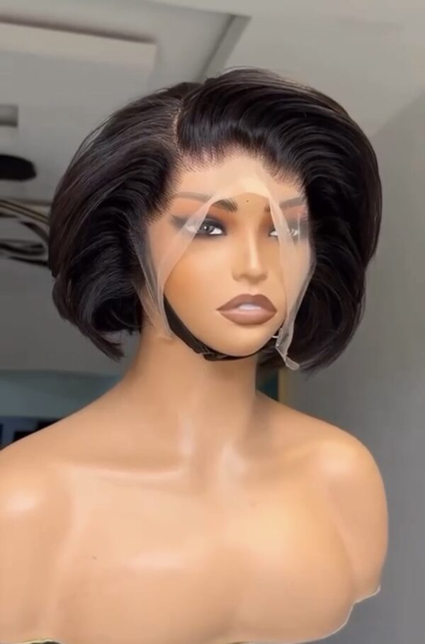 Full frontal layered bob