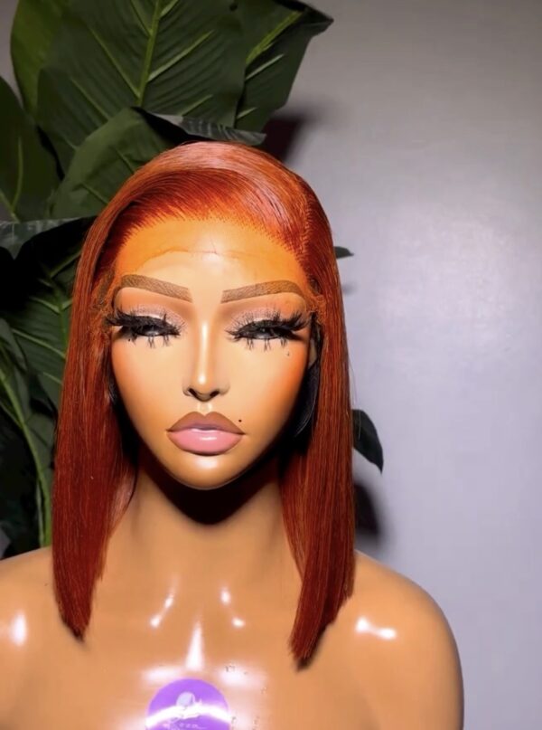10 inches ginger bonestraight